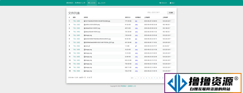 彩虹外链网盘V5.5源码更新/新增用户系统与分块上传|不死鸟资源网