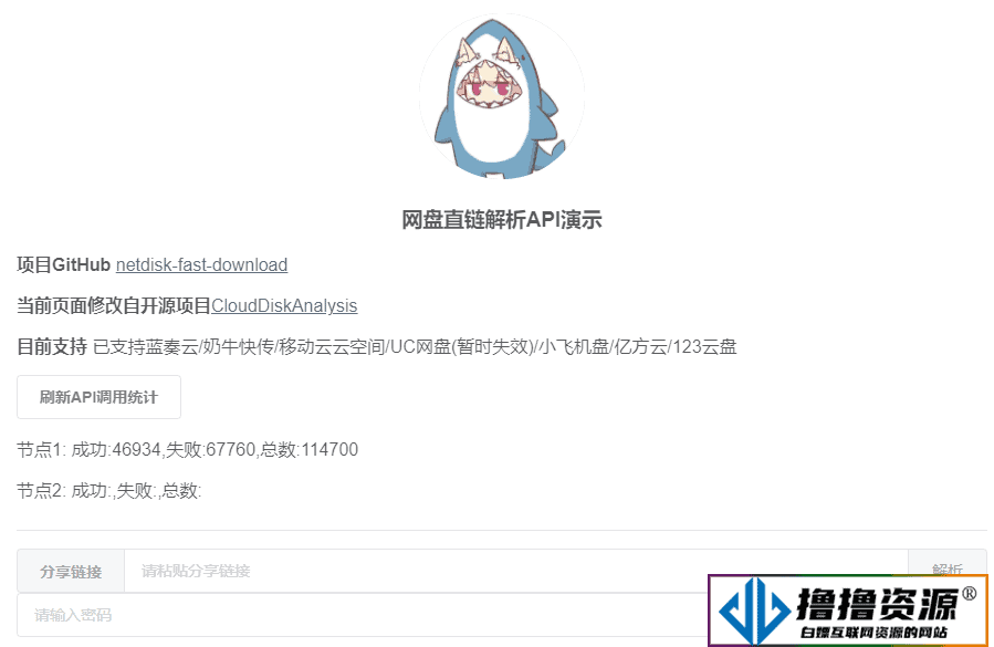 netdisk-fast-download网盘直链解析工具源码|不死鸟资源网