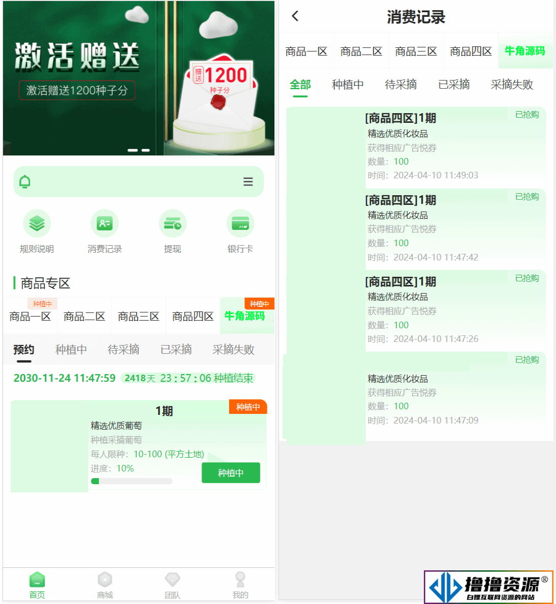 2024最新众筹商城系统/订单认购/多多优购/商城加共识|不死鸟资源网
