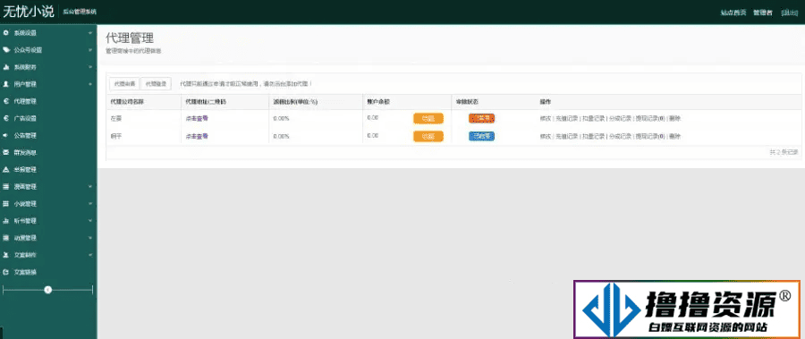 thinkphp小说漫画4合1小说音乐漫画视频