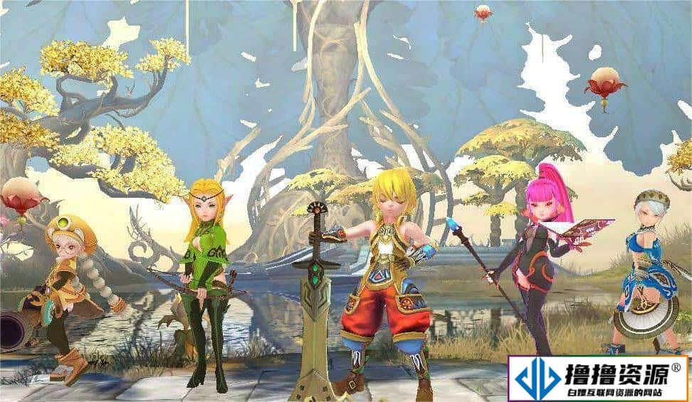 [手游] 经典3D动作冒险手游【龙之谷之新符文龙】+安卓苹果双端+GM授权后台+Linux手工服务|不死鸟资源网