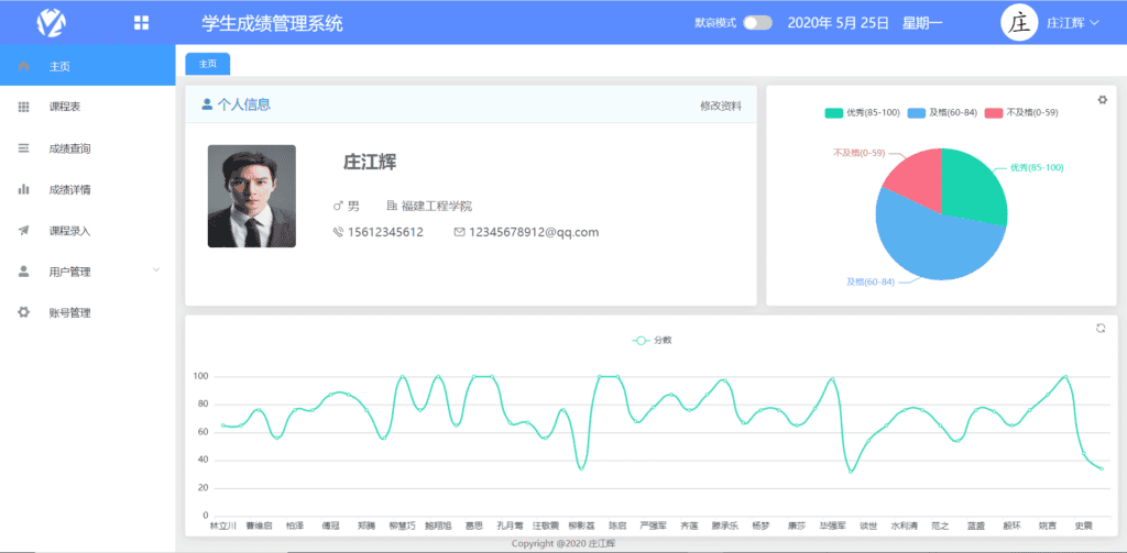 图片[3]|SpringBoot+Vue学生管理系统源码|不死鸟资源网
