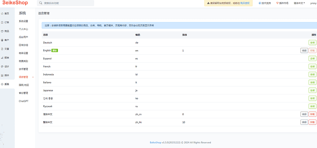 图片[4]|BeikeShop跨境电商多语言独立站系统V1.5.5免授权全开源版|不死鸟资源网