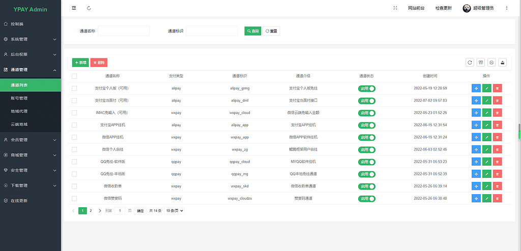 图片[3]|【全开源】源支付YPay开源版支付系统V1.2.0|不死鸟资源网