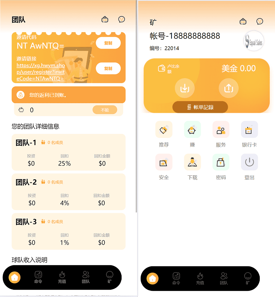 图片[2]|海外usdt挖矿投资理财源码/虚拟币投资理财源码/前端支持英语|不死鸟资源网
