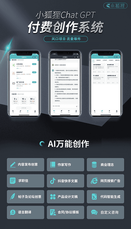 小狐狸ai3.1.2版本源码无授权版本|不死鸟资源网