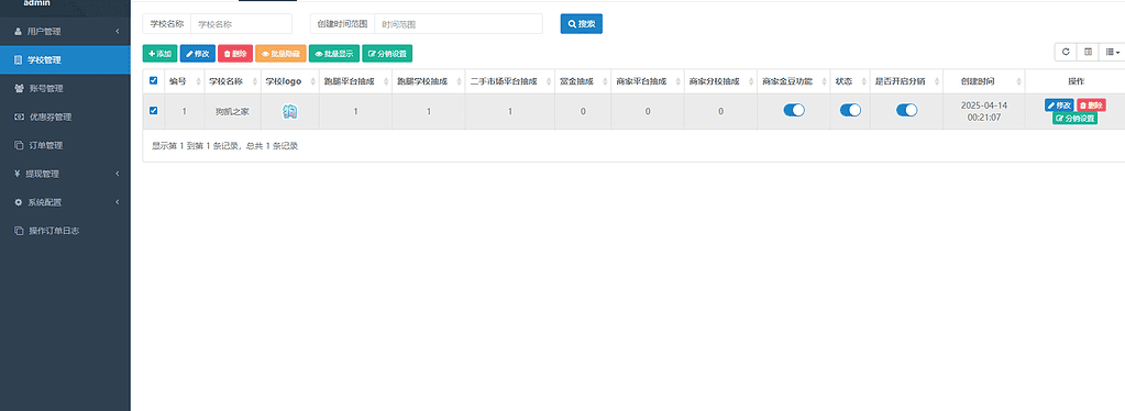 图片[6]|校园跑腿小程序源码php后端uniapp前端，带分校模式代理后台|不死鸟资源网