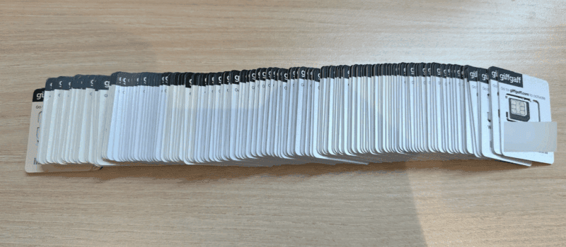 120 张 giffgaff 卡，付邮送，附 gg 卡基础教程|不死鸟资源网