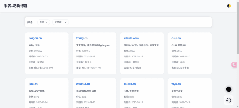 偷来一个米表单页源码|不死鸟资源网